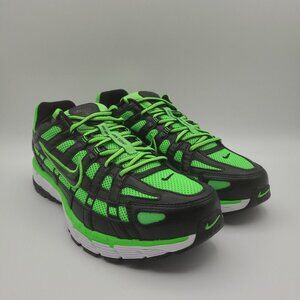 Nike P-6000 Men's Size 10.5 Green Strike Black Athletic Sneakers CD6404-300 New